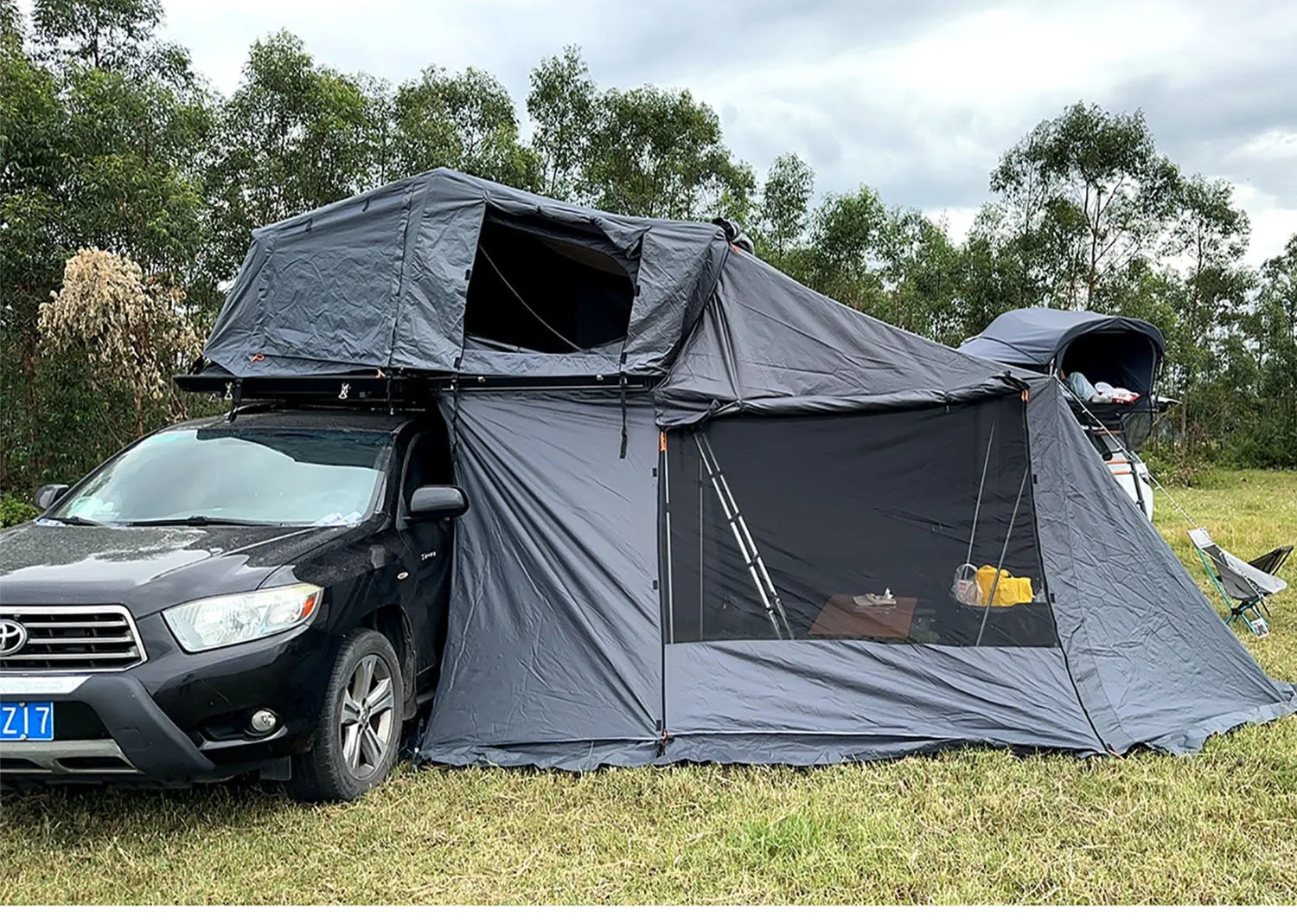 4People Aluminum Hard shell Car  Roof Top Tent MOT- L800P