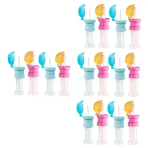 4sets Boys and Girls Water Bottle Topper Straws for Toddlers Water Bottle Childrens Adapter Straw 4pcs*4