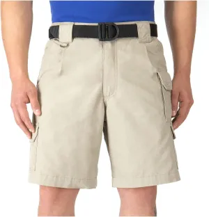 5.11 Tactical Men's 9-Inch Work Shorts, Cotton Canvas Fabric, Action Waistband, 7 Pockets, Style 73285