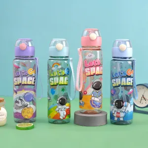 700ML Astronaut Space Theme Sipper Bottle