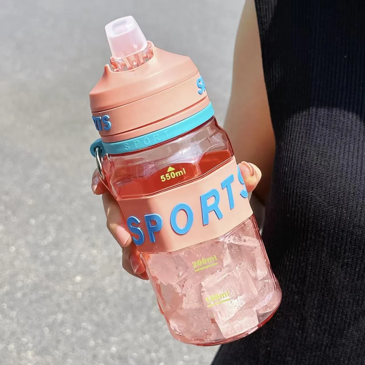 750ML Sports Plastic Water Bottle