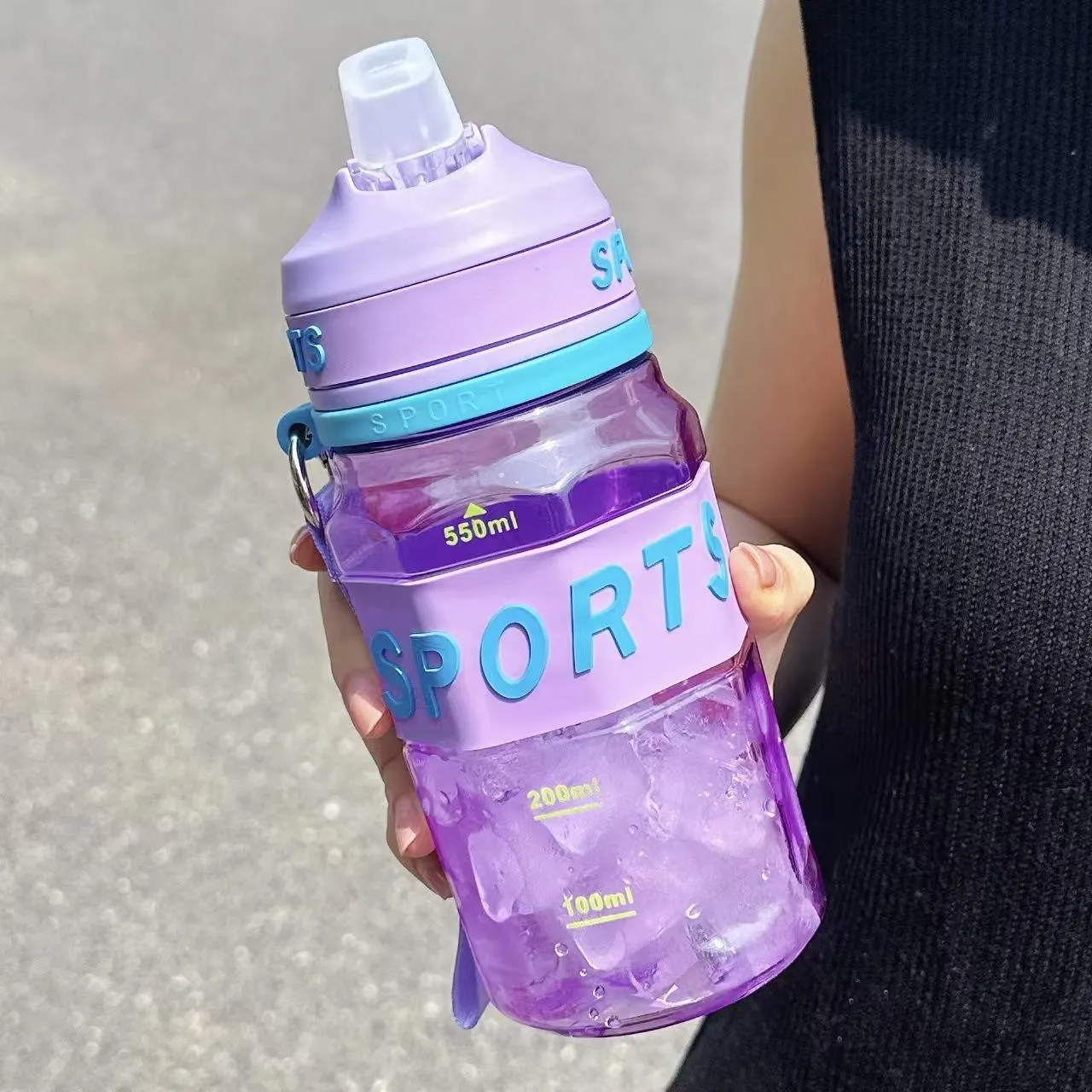 750ML Sports Plastic Water Bottle