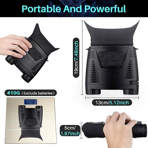 7X21 zoom Infrared Night Vision Binoculars