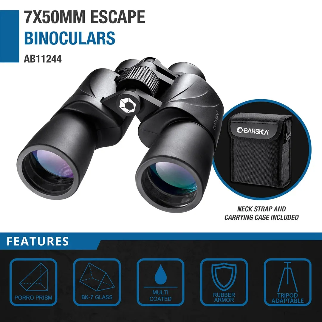 7x50mm Escape Binoculars | AB11244