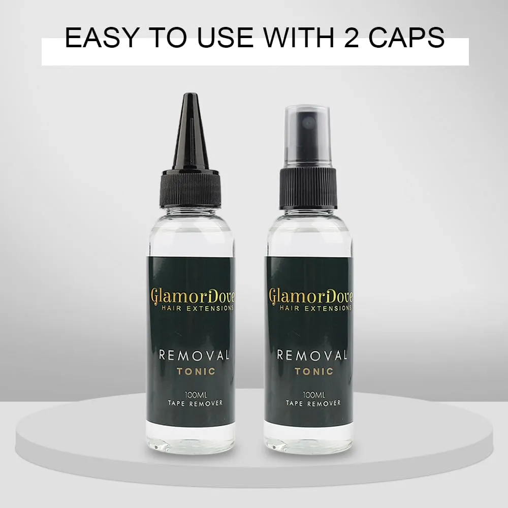 Adhesive Remover Hair Extension Tape Remover Tape in Extension Remover Keratin Hot Melt Glue Remover Precision Bottle Wig Glue Bonding Tape Extensions Remover