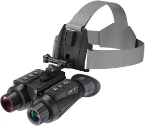 Aetheria NV8300 3D 4K Night Vision Goggles Helmet-Mounted, Binoculars Gear IR Night Vision Telescope Infrared Night Vision Binoculars with 32GB Memory Card