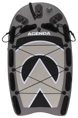 Agenda Jet Ski Surf Rescue Sled - Grey 6'0