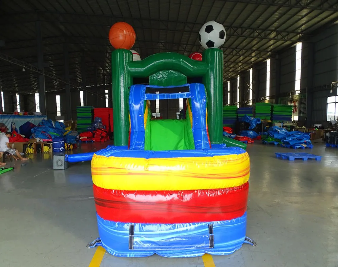 All-Star Sport Econo Bounce House with Slide (Wet/Dry)