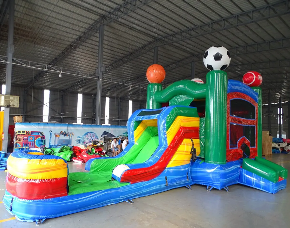 All-Star Sport Econo Bounce House with Slide (Wet/Dry)