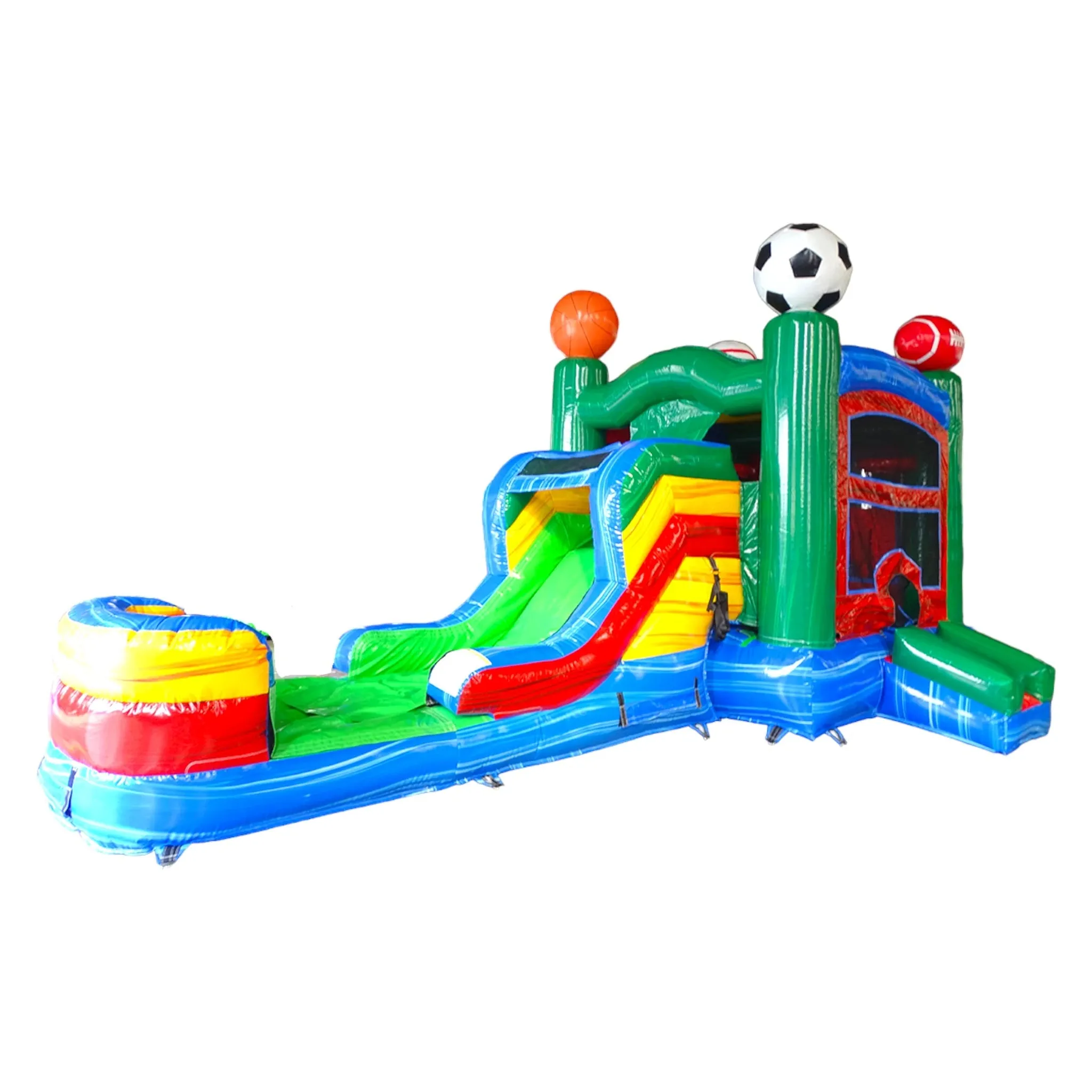 All-Star Sport Econo Bounce House with Slide (Wet/Dry)
