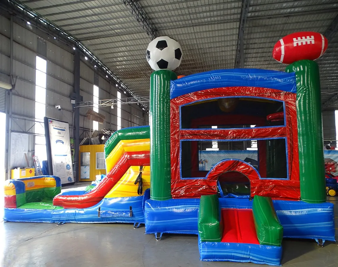 All-Star Sport Econo Bounce House with Slide (Wet/Dry)