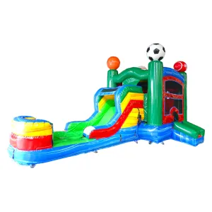 All-Star Sport Econo Bounce House with Slide (Wet/Dry)