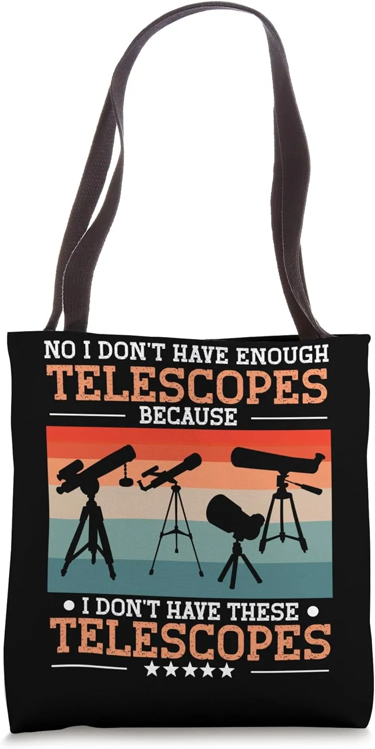 Astrophotography Stargazing Binoculars Astronomy Lover Tote Bag