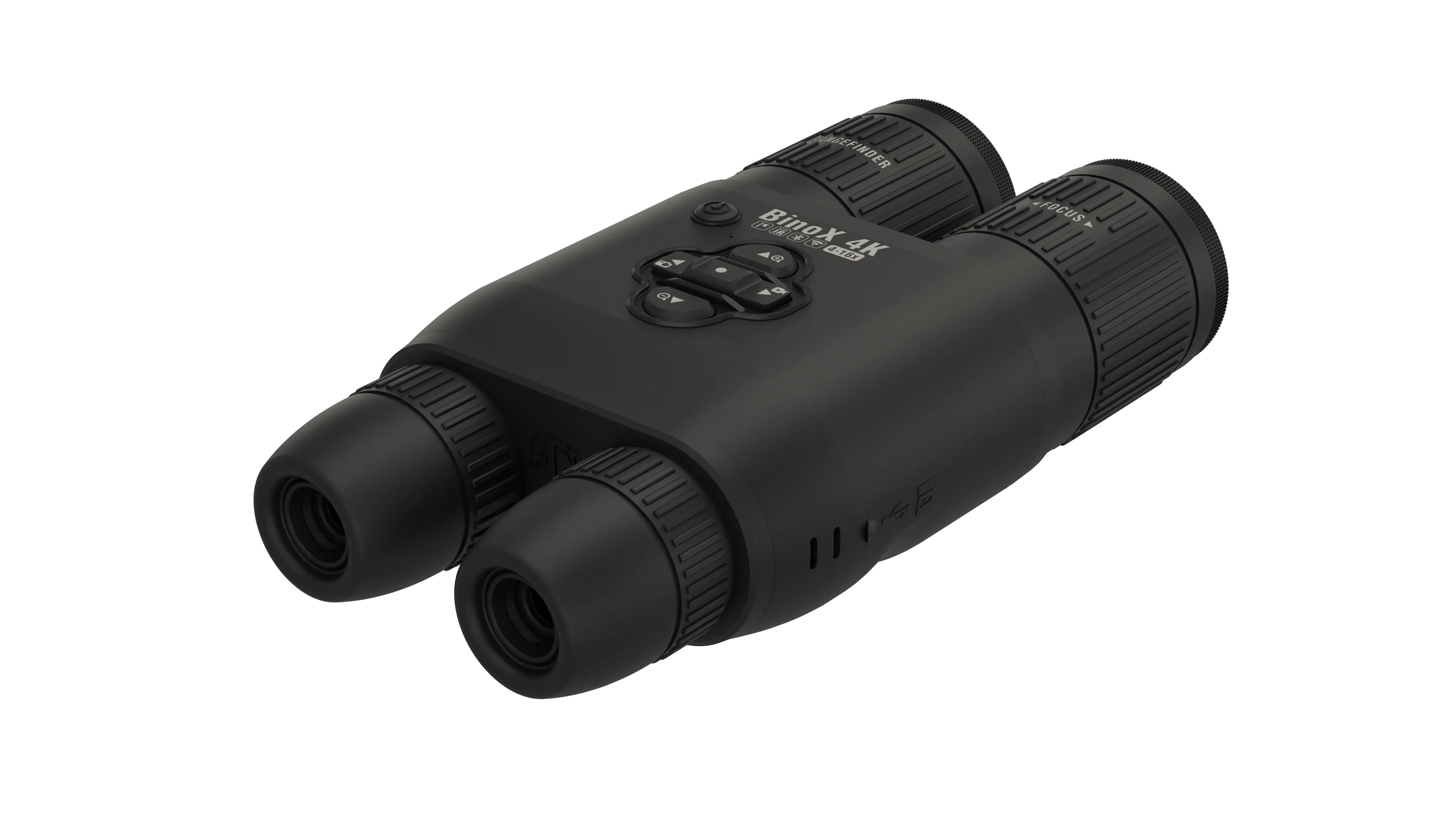 ATN Binox 4K 4-16X Smart Ultra HD Day/Night Vision Binoculars w/ Laser Rangefinder