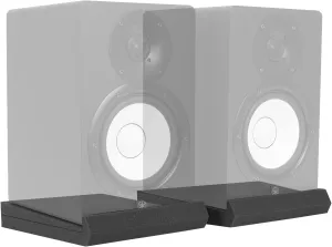 AxcessAbles Large Studio Speaker Pads for Monitors 8-inch, 7 or 6.5 | Speaker Risers | Acoustic Isolation Foam