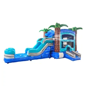 Bahama Blast Econo Bounce House with Slide (Wet/Dry)