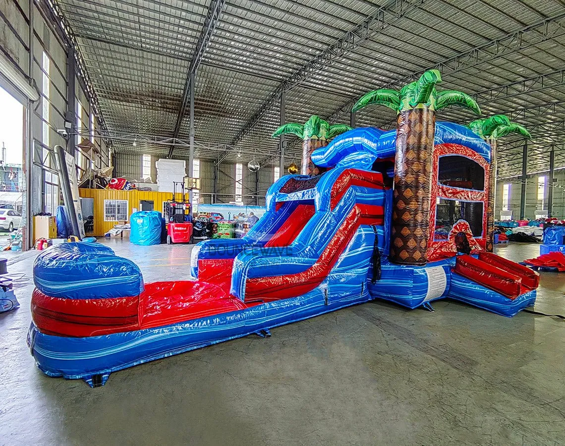Baja Palms Econo Bounce House with Slide (Wet/Dry)