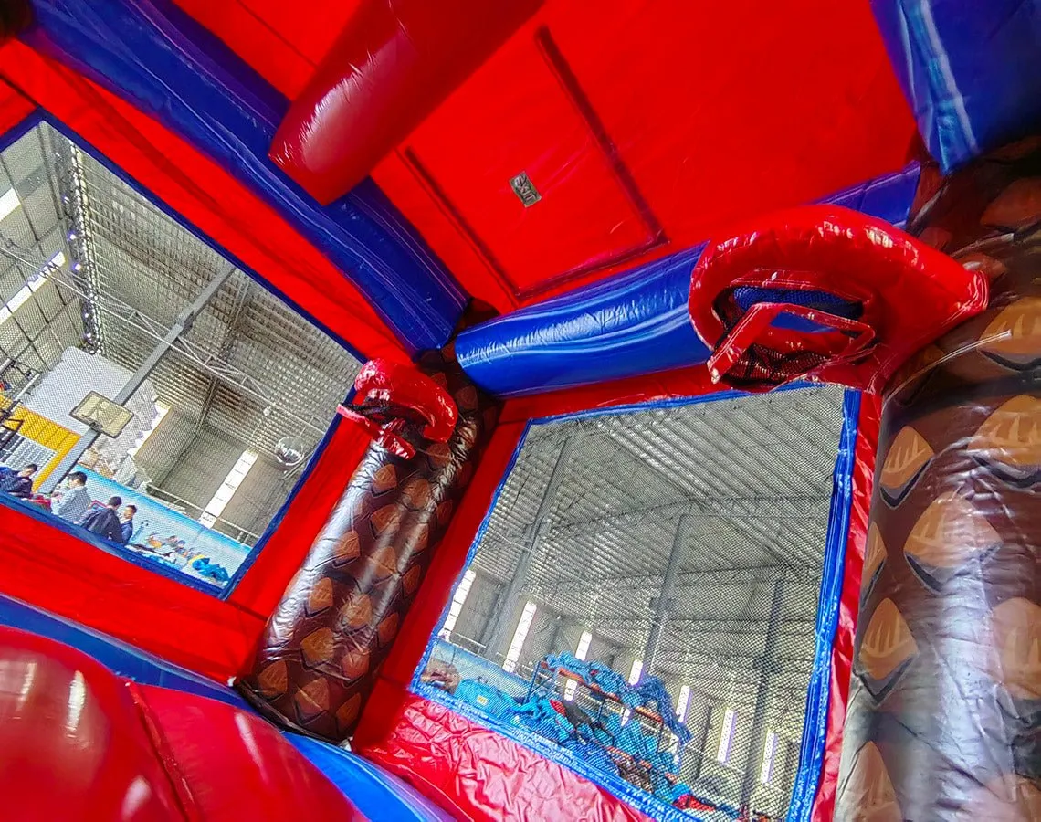 Baja Palms Econo Bounce House with Slide (Wet/Dry)