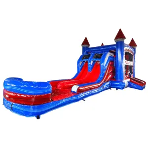 Baja Splash & Save Bounce House with Dual Lane Slide (Wet/Dry)