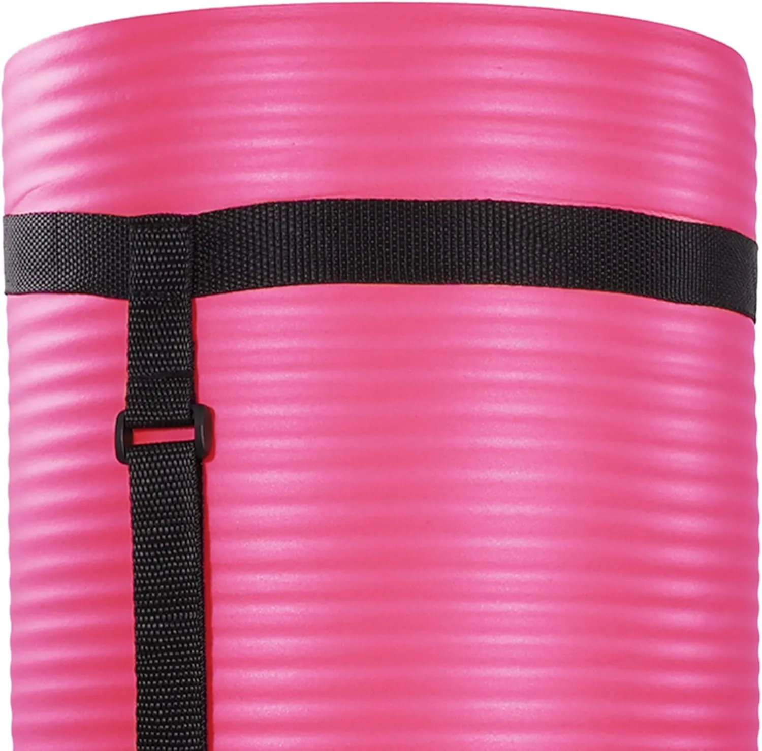 BalanceFrom Exercise Yoga Mat for Home Workout, 1” Thick, Optional Blocks & Knee Pad