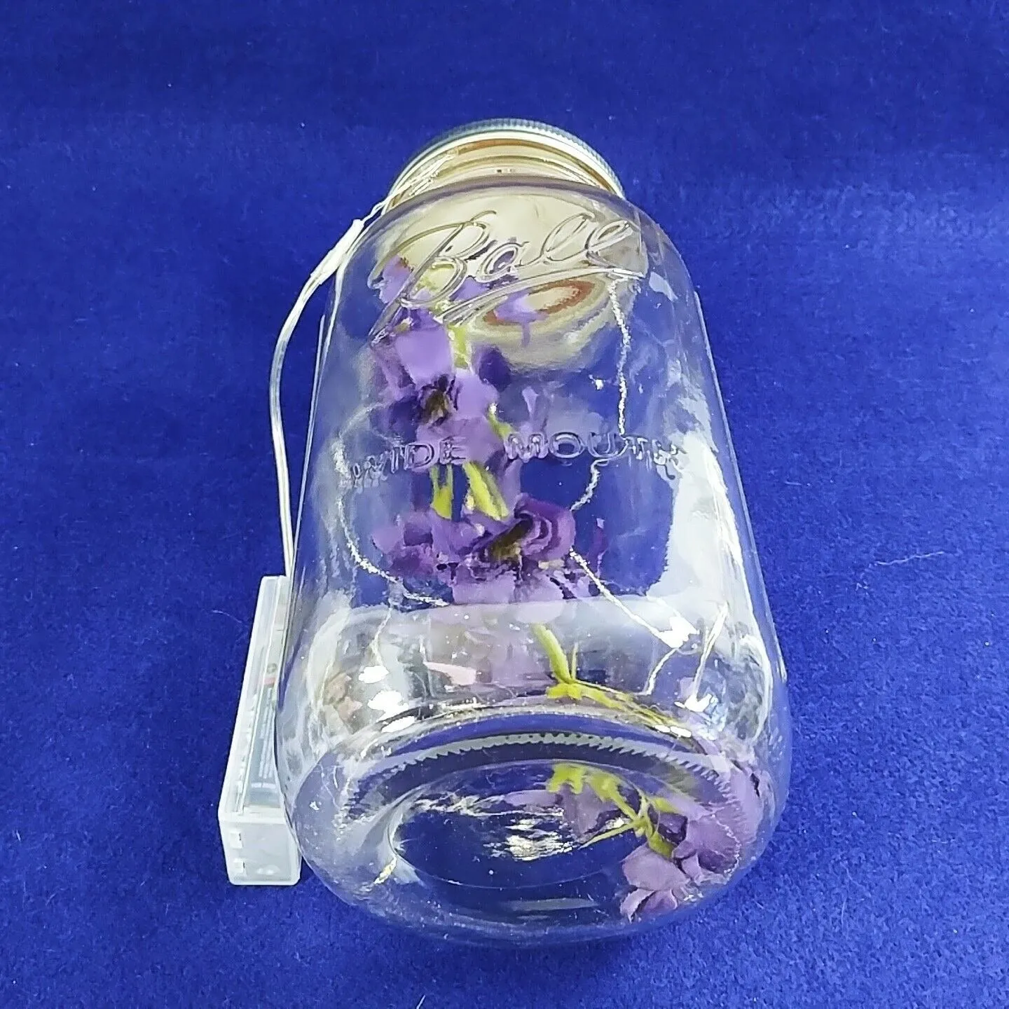 Ball Mason Jar Lantern Light Storage Canister Collins Creek Collection 9.5" Tall