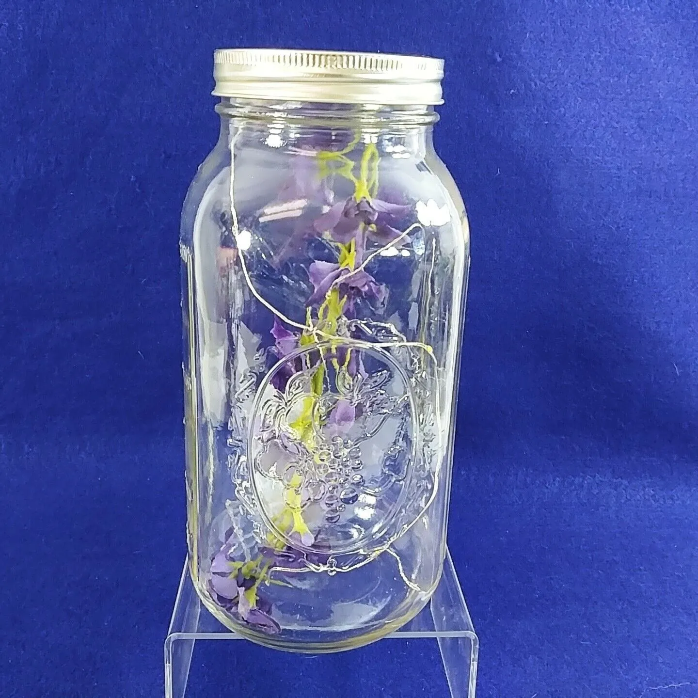 Ball Mason Jar Lantern Light Storage Canister Collins Creek Collection 9.5" Tall