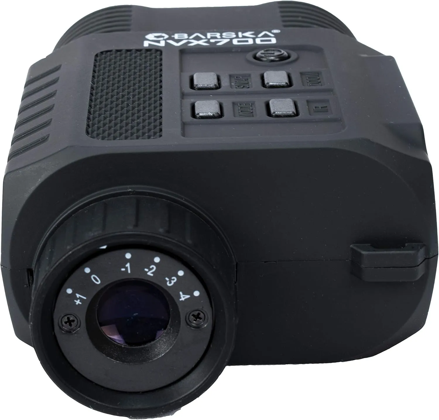 BARSKA NVX700 Night Vision Digital Monocular – 9X Magnification, 2.6X Digital Zoom, 656ft Night Viewing, Color Daytime Recording, B&W Night Video, USB/AV Output, Tripod Mount, Hard Case Included