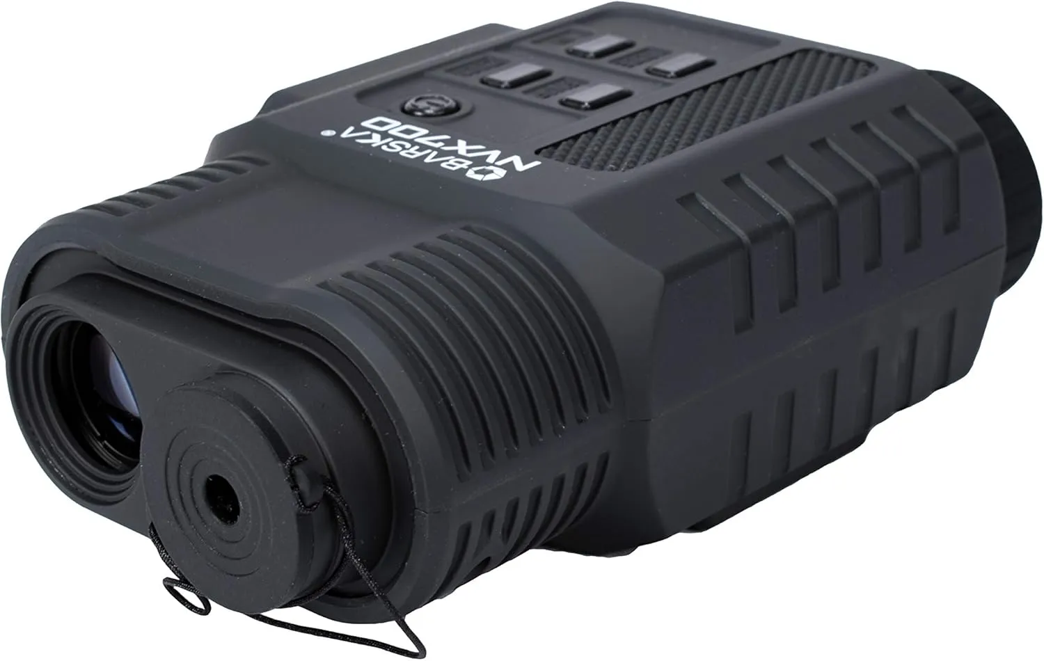 BARSKA NVX700 Night Vision Digital Monocular – 9X Magnification, 2.6X Digital Zoom, 656ft Night Viewing, Color Daytime Recording, B&W Night Video, USB/AV Output, Tripod Mount, Hard Case Included