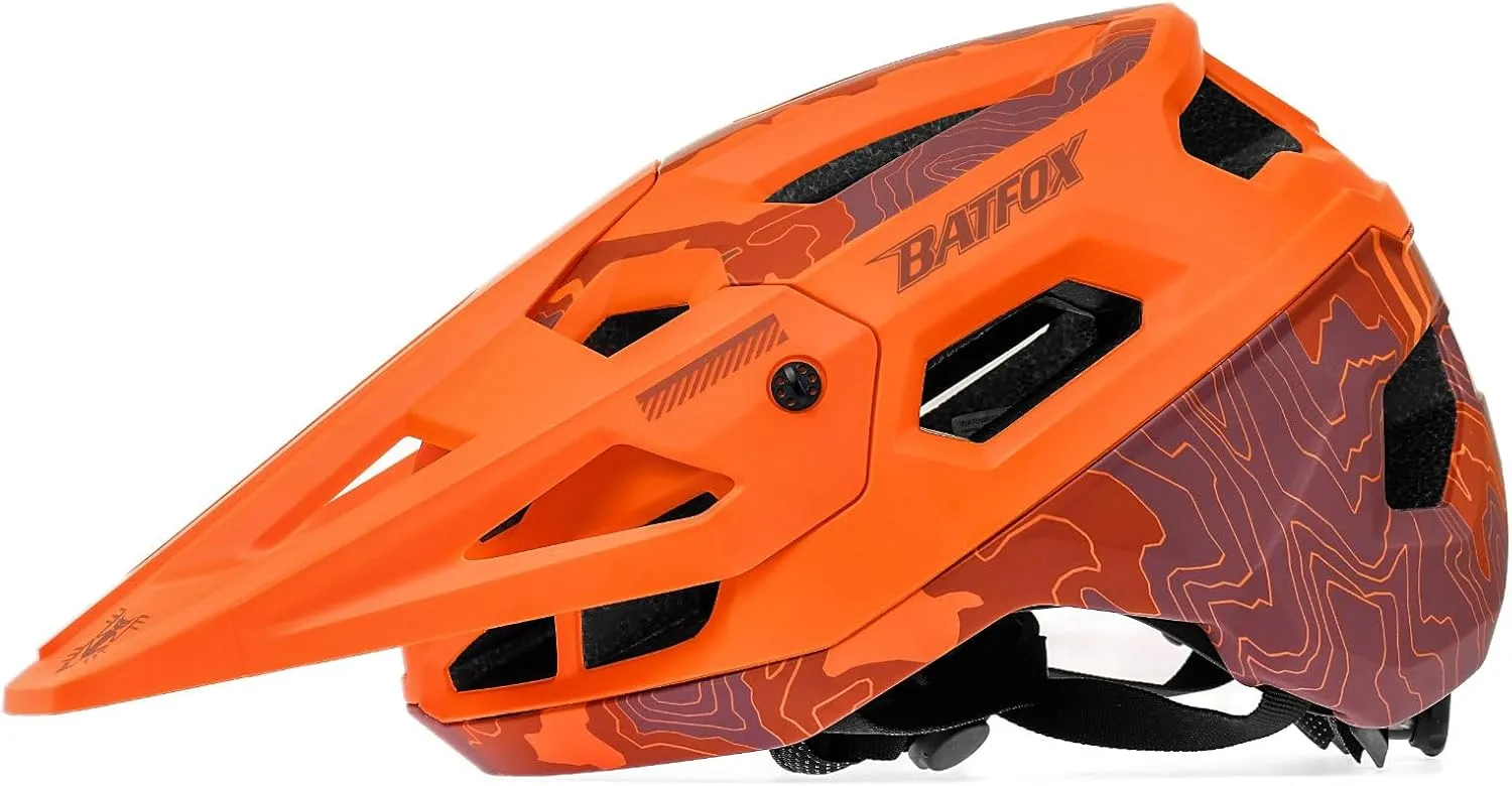 BATFOX Bike Helmet,Mountain Bike Helmet Helmets for Men Women Adults Youth