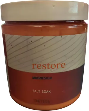 Bath & Body Works Restore With Magnesium Salt Soak 7.8 Ounces