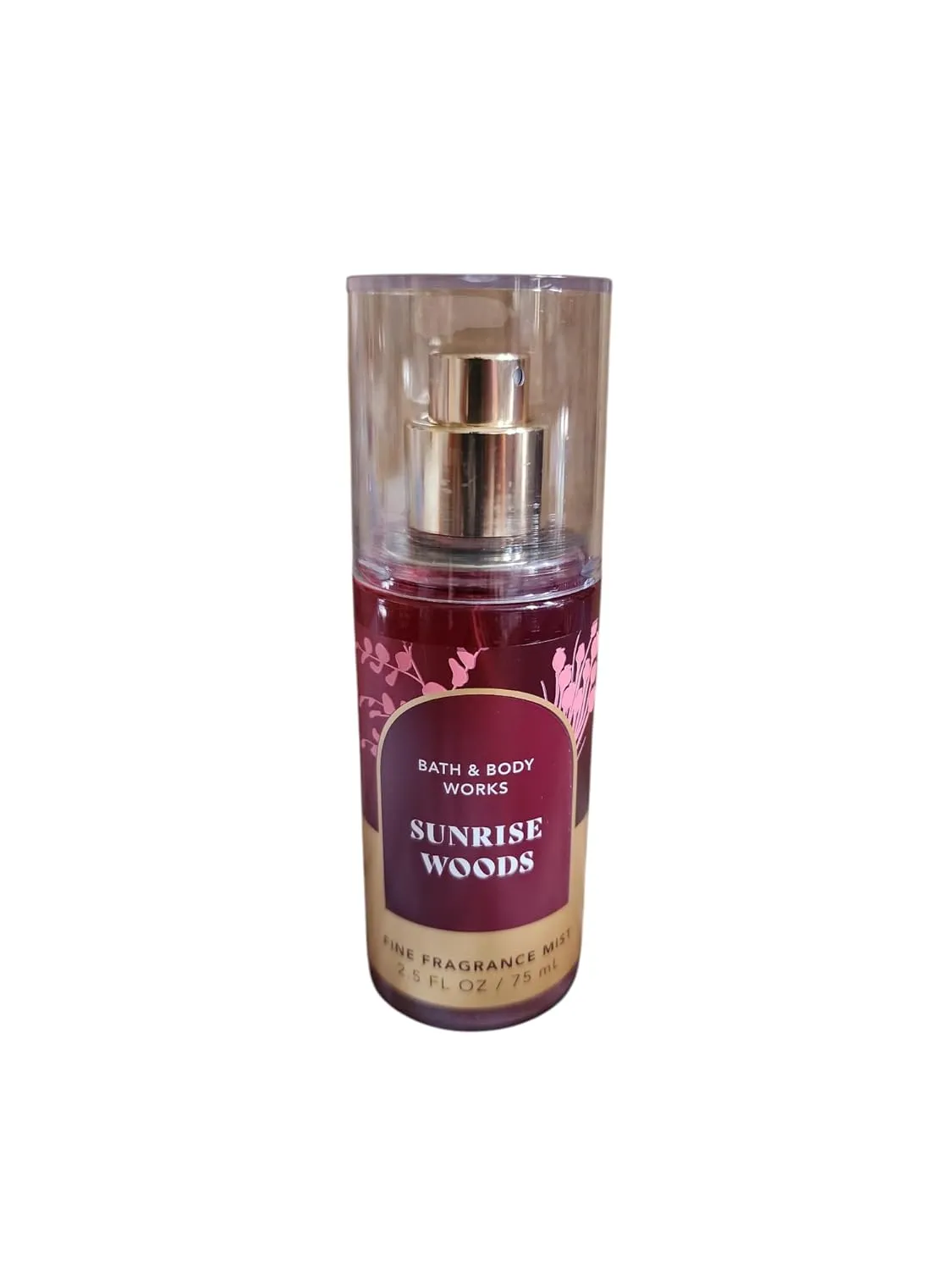 Bath & Body Works Sunrise Woods Fine Fragrance Mist Travel Size Mini Purse Spray 2.5 Ounce (Sunrise Woods)