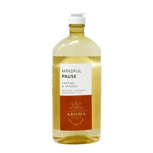 Bath and Body Works Aromatherapy Body Wash and Foam Bath 10 Fluid Ounce (Vetiver Vanilla)