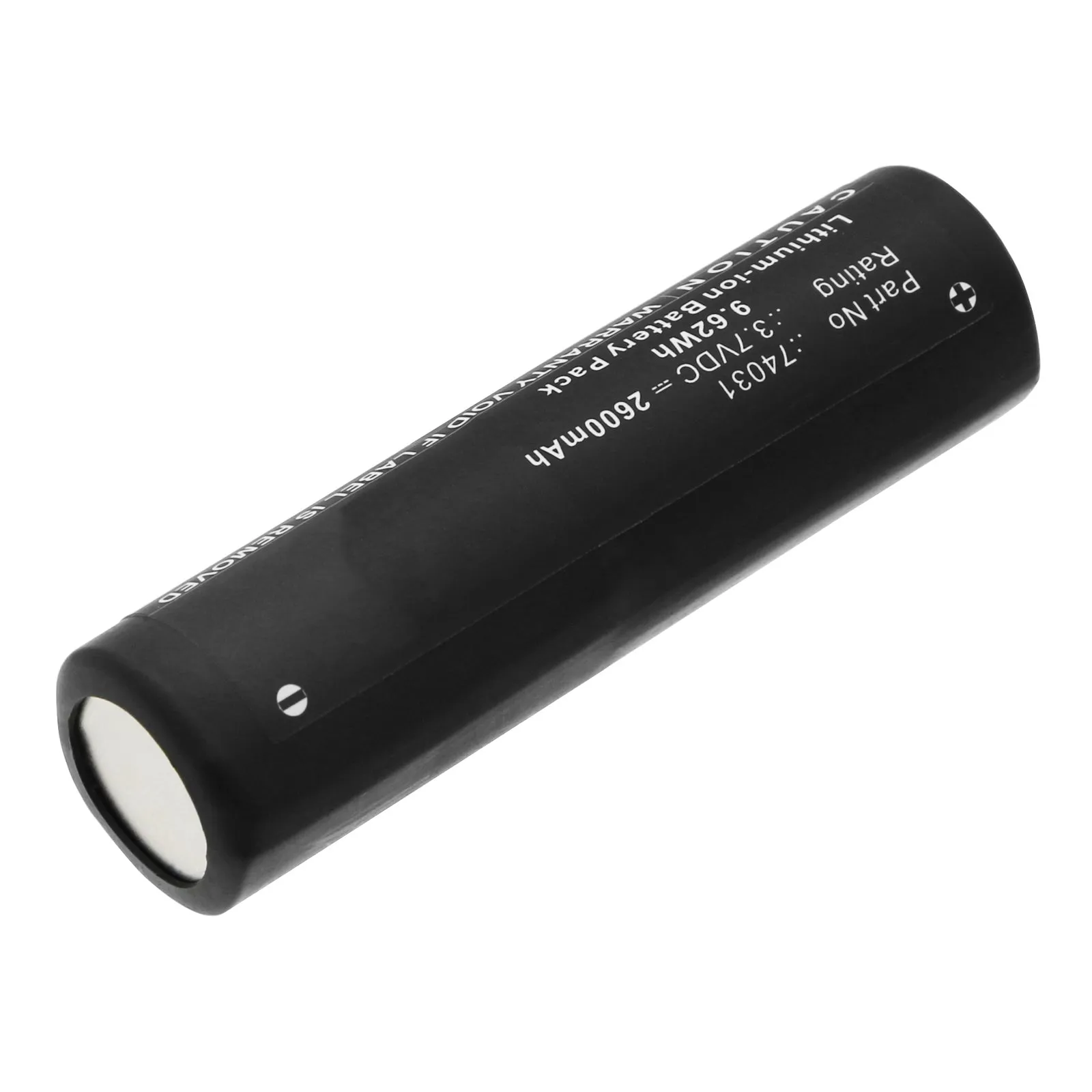 Batteries N Accessories BNA-WB-L20446 Flashlight Battery - Li-ion, 3.7V, 2600mAh, Ultra High Capacity - Replacement for Streamlight 74000 Battery
