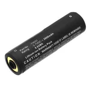 Batteries N Accessories BNA-WB-L20446 Flashlight Battery - Li-ion, 3.7V, 2600mAh, Ultra High Capacity - Replacement for Streamlight 74000 Battery