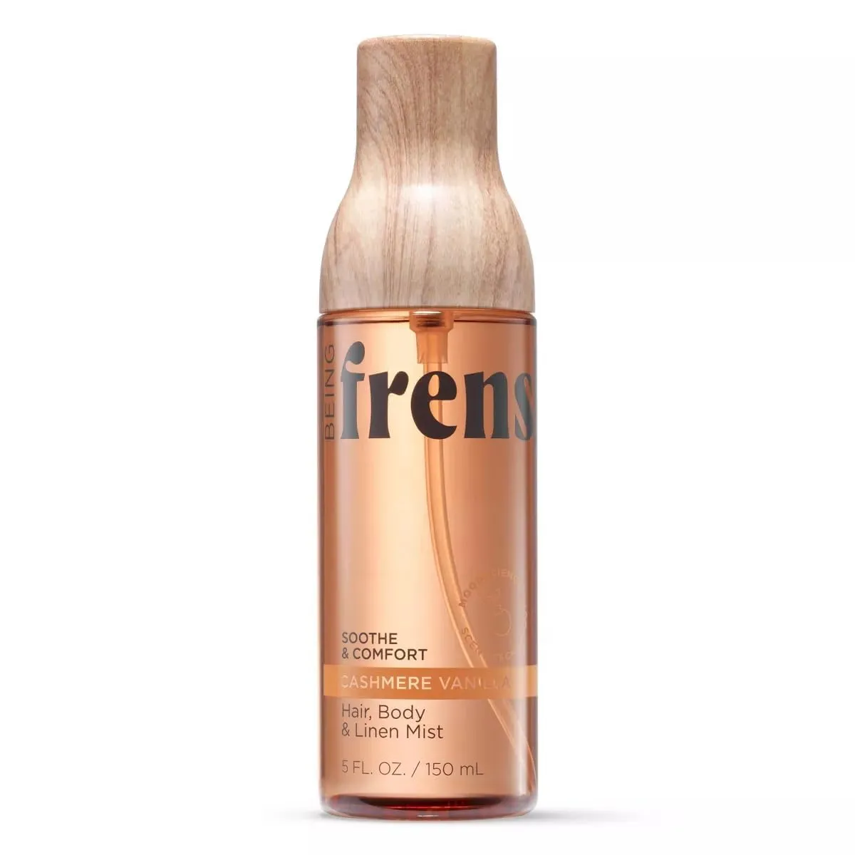Being Frenshe Hair, Body & Linen Mist Body Spray with Essential Oils - Cashmere Vanilla - 5 fl oz (Pack of 1)
