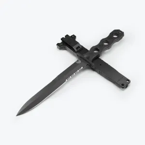 Benchmade 185SBK Thompson SOCP Fixed Blade Black Serrated
