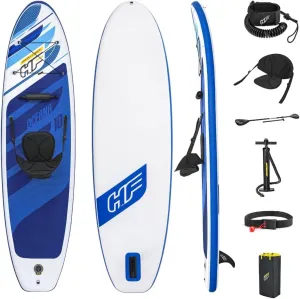 Bestway Hydro-Force SUP, Oceana Convertible Stand Up Paddle Board Set with Hand Pump