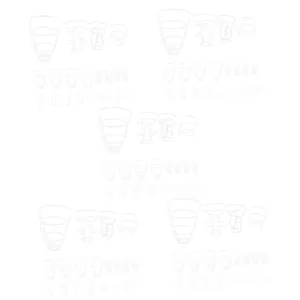 BESTYASH 5sets 20pcs Reusable Plastic Nets for Drip Stand Accessory Saline Bottle Storage Covers for Portable Bottle Net Cages for Hospital Use 20pcs*5