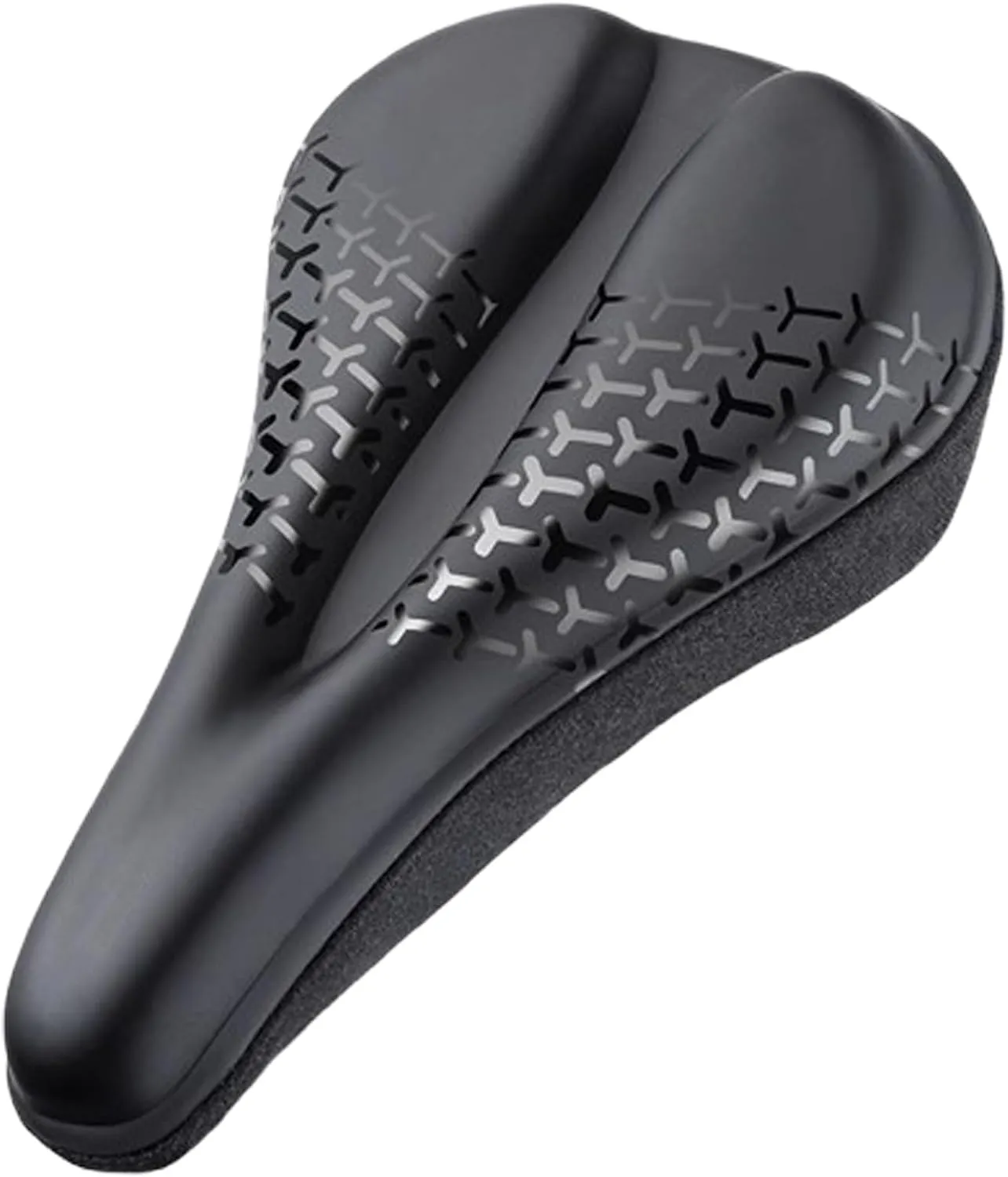Bike Seat Cushion for Diamondback Bicycles Overdrive Pro 29 Bicycles Podium 3, Memory Foam & Gel Padded Cover Bicycle Seat for Men Women Shock-Absorbing Comfort Bike Seat Pad,A