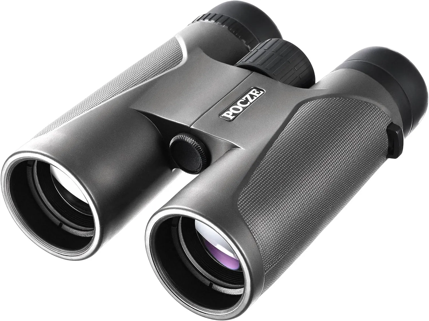Binoculars for Adults, 12x42 Waterproof and Durable Binoculars with Multi-Coated Optics and Protective Rubber Armor, Lightweight Binocular for Bird Watching, Outdoor Sports, Hunting, Travel-Gray