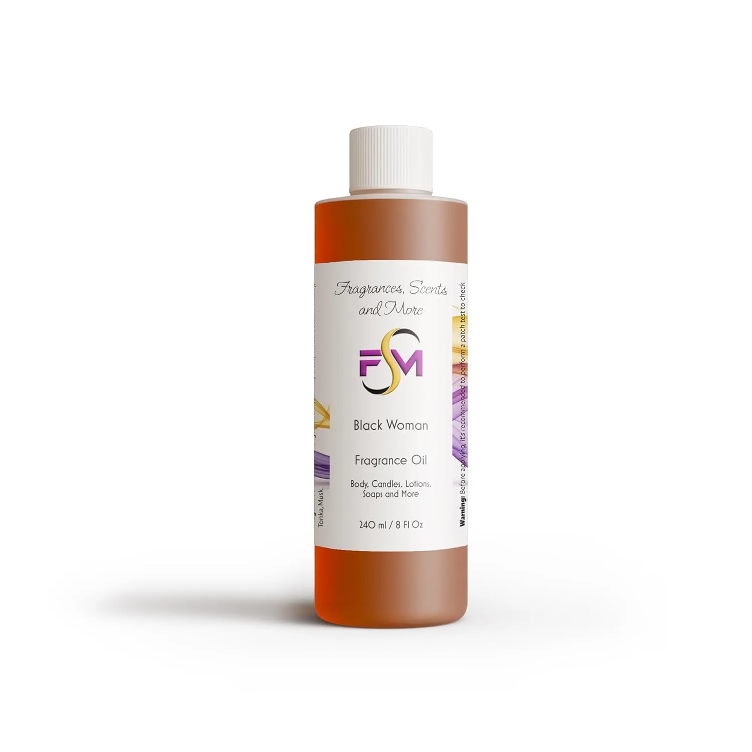 Black Woman Fragrance Oil - 8 Fl Oz Plastic Bottle (240ml)