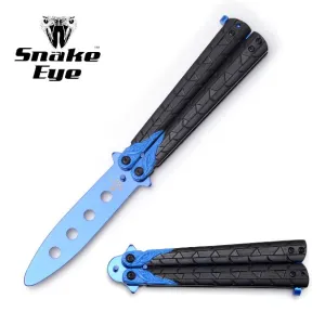 BLACK/BLUE PRACTICE BALISONG