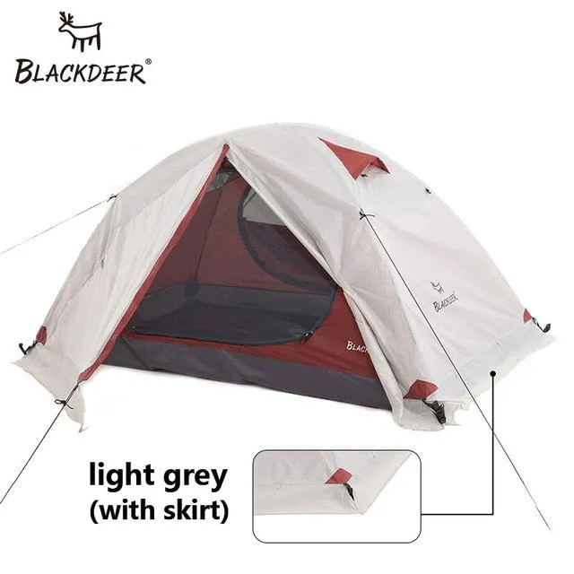 Blackdeer Archeos 2P Backpacking Tent Outdoor Camping 4 Season Snow Skirt Double Layer Waterproof