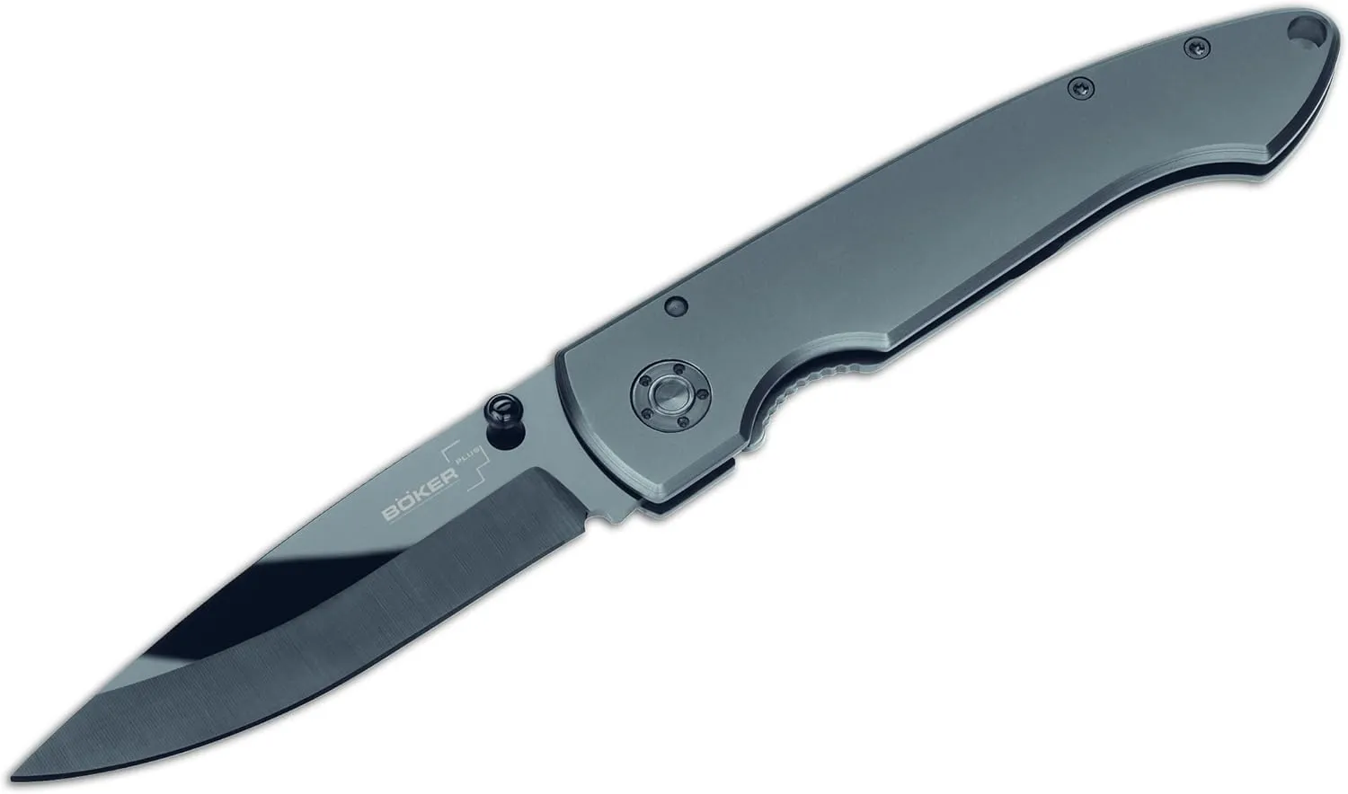 Boker Plus Anti-MC Folding Knife with 3-1/4 in. Straight Edge Blade