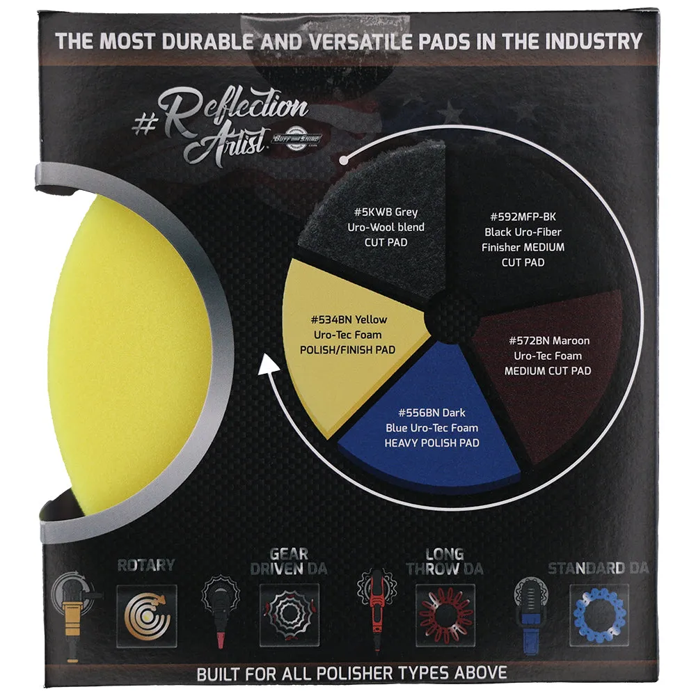 Buff and Shine Reflection Artist Buffing Kit - 5"