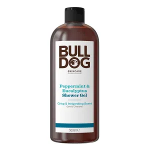 BULLDOG – Bodycare for Men | Peppermint and Eucalyptus Shower Gel |Crisp and Invigorating Body Wash | 500 ml