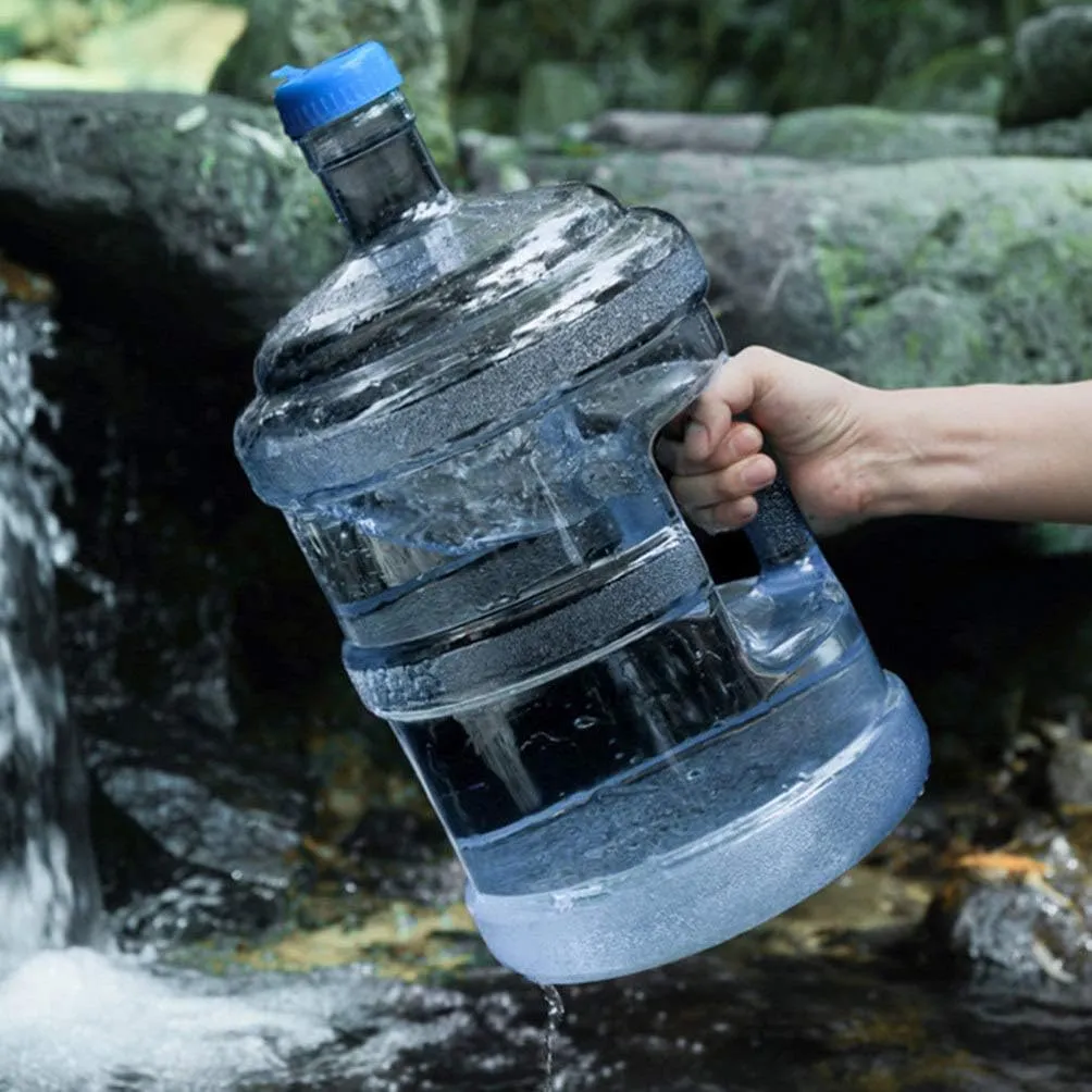 Camping Water Storage Drinking Container: Plastic Water Jug Big Bottle for Hiking Mountaineering Picnic Fishing Car Office 0. 8 Gallon