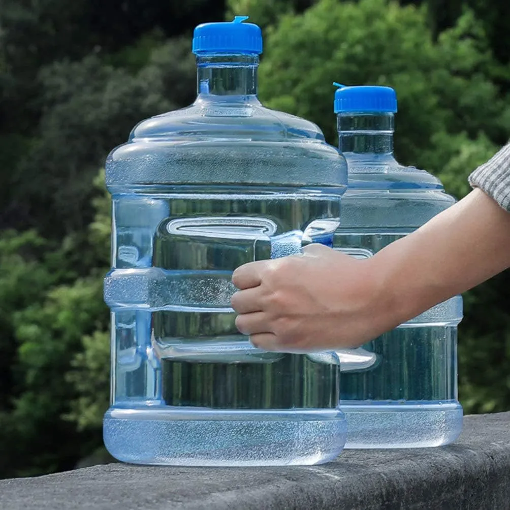 Camping Water Storage Drinking Container: Plastic Water Jug Big Bottle for Hiking Mountaineering Picnic Fishing Car Office 0. 8 Gallon