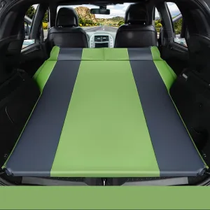 Car Automatic Inflatable Bed for Toyota Handlander 7-Seats 2015 2016 2017 2018 2019 2020 2021, Portable Movable Thickened Trunk Sleeping Bed Outdoor Camping Hiking Air Mattress,Green