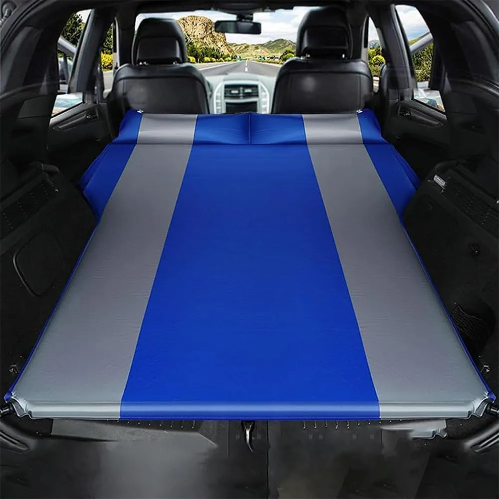 Car Inflatable Mattress for CR-V 2007 2008 2009 2010 2011 Self Inflating Sleeping Pad Thickened Air Bed Cushion Camping Travel Mattress Multifunctional,Blue